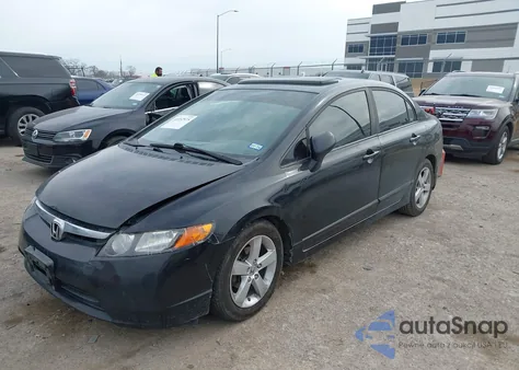 2008 Honda Civic Ex z USA, uszkodzony, nr VIN 1HGFA16878L008943